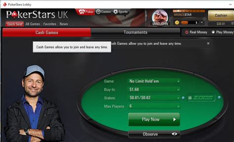pokerstars account.